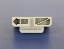 LDspacer - 1/2"Stackable Drawer Slide Spacer (Qty: 500/box)